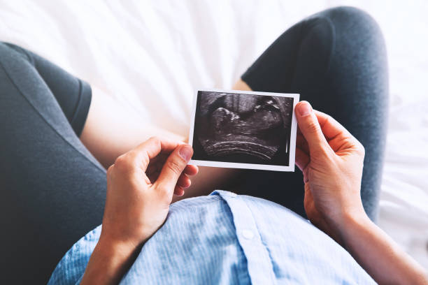 istock Pregnancy, parenthood, preparation and expectation concept. 669294178