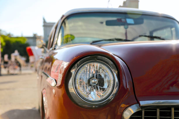 istock Close in a old car in Havana - Cuba 669311922
