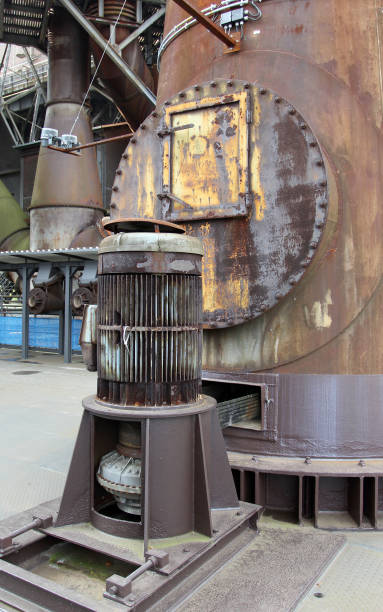 istock The old motor standing in the industrial zone 669326778