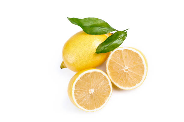 수분이 많은 레몬 - lemon textured peel portion 뉴스 사진 이미지