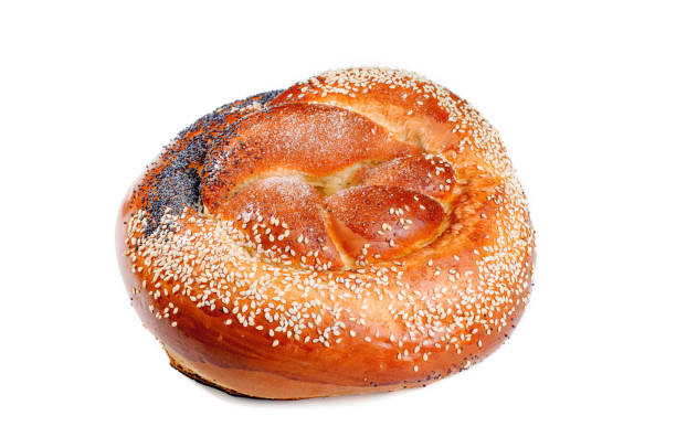 istock baked bread with poppy and sesame seeds isolated on white background 669340178
