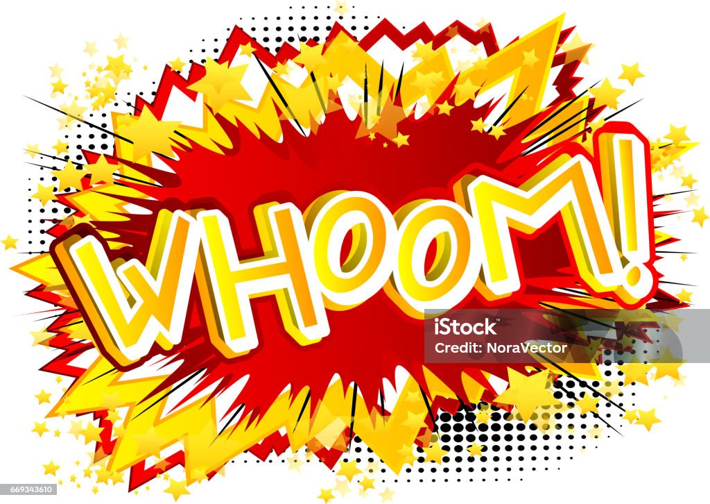 Whoomb Whoom Comic Book Expression Stock Illustration - Download Image Now ...