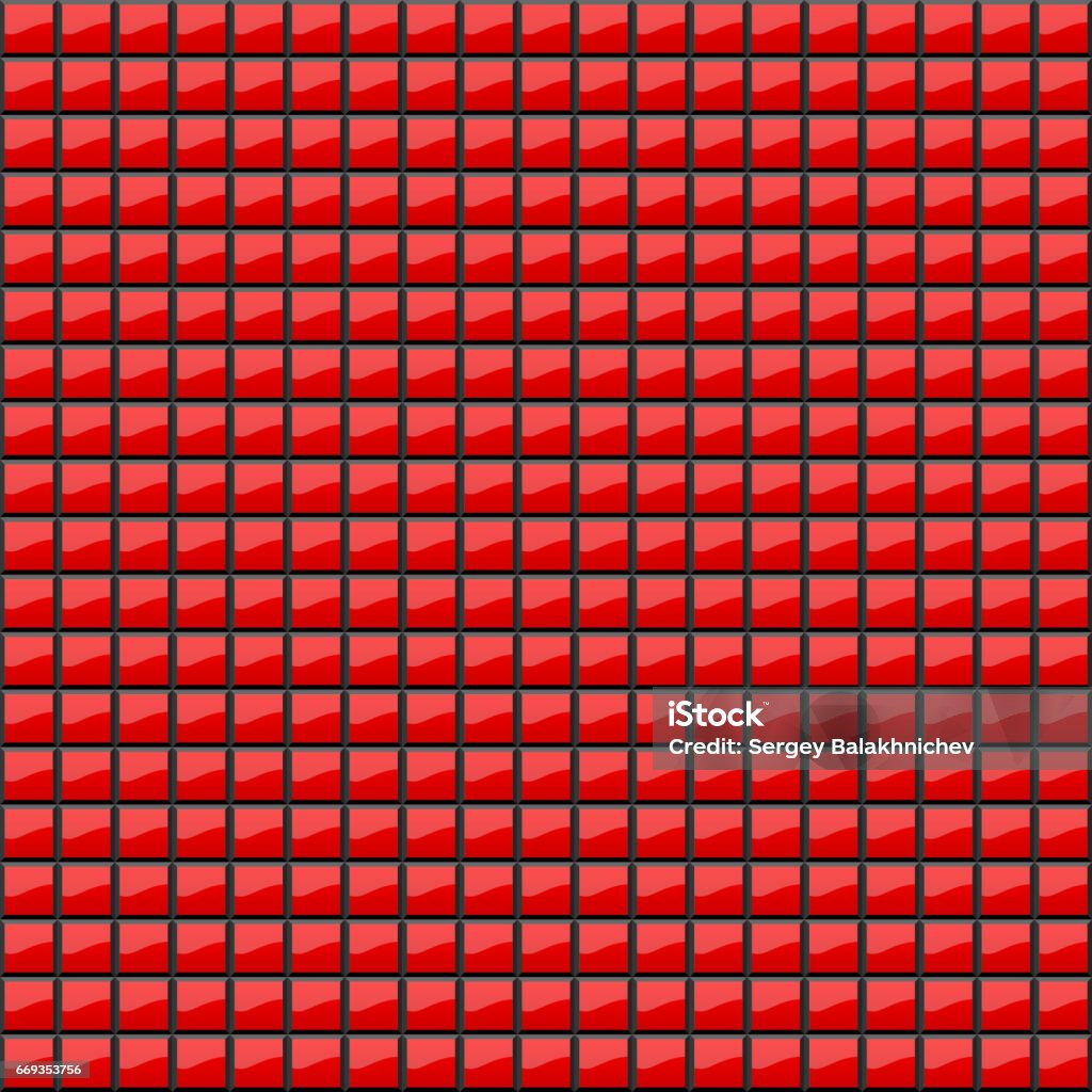 Ilustración de Fondo Abstracto De Cuadrados Rojos Volumétricas Ilustración  3d Un Patrón De Cuadrángulos Con Brillo Incluso Mosaico Fondos De Pantalla  De Sitios Web y más Vectores Libres de Derechos de Abstracto -