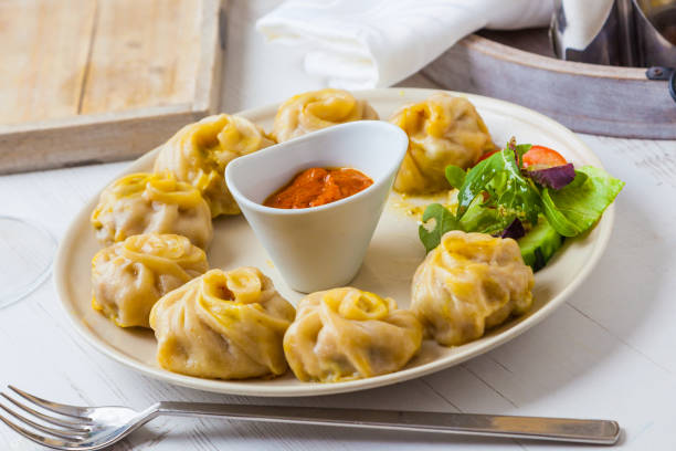 istock Nepalese traditional dumpling momos 669354120