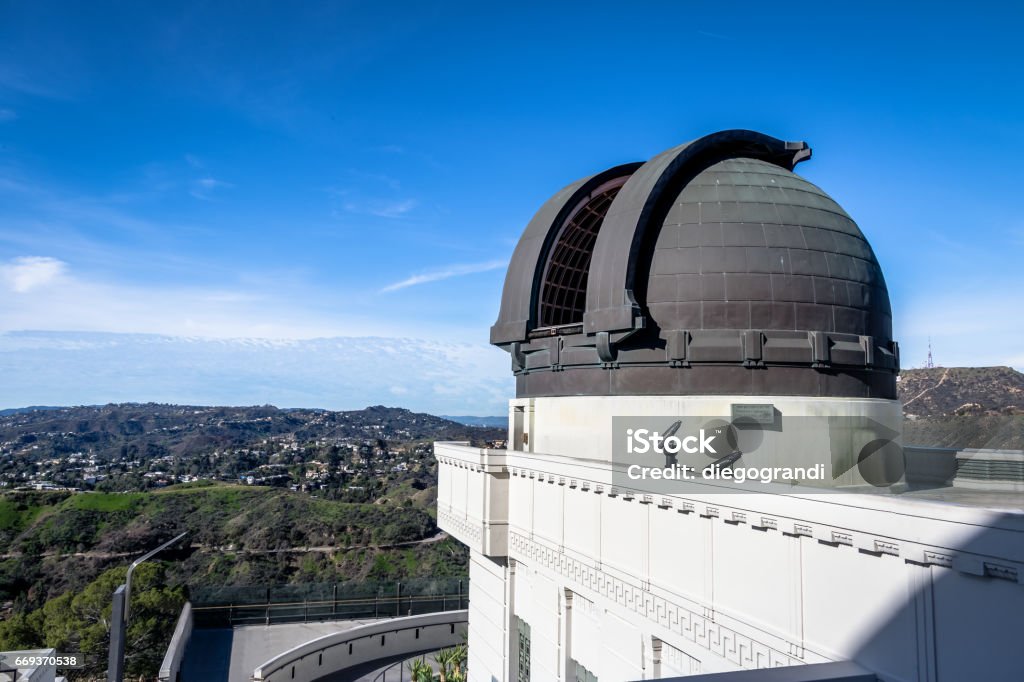 Griffith Observatory - Los Angeles, California, USA Architectural Dome Stock Photo