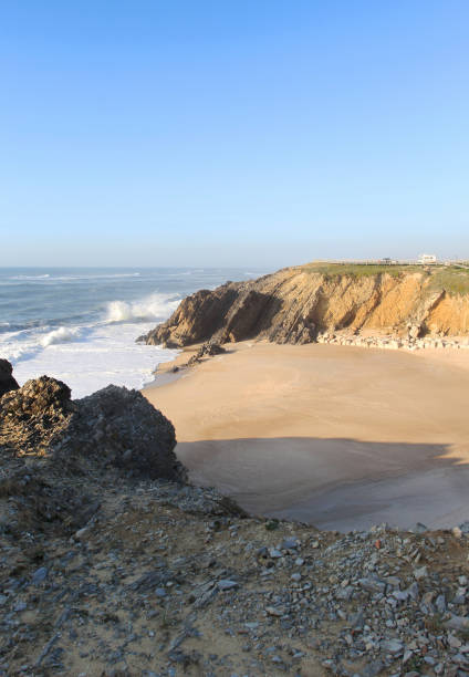 istock The waterscape with ocean and the rocks 669381008