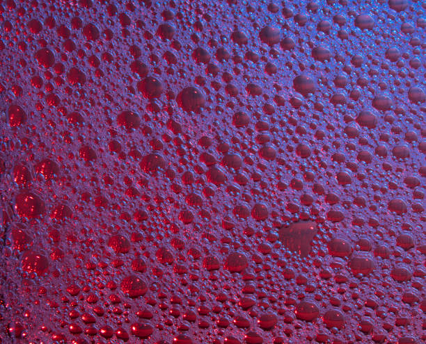 istock Bubbles in dark red as a beautiful background or texture 669387302
