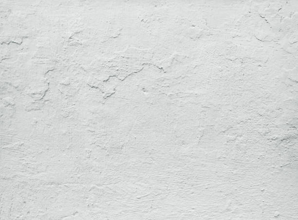 istock Close-up white grunge old wall texture, concrete cement background 669394446