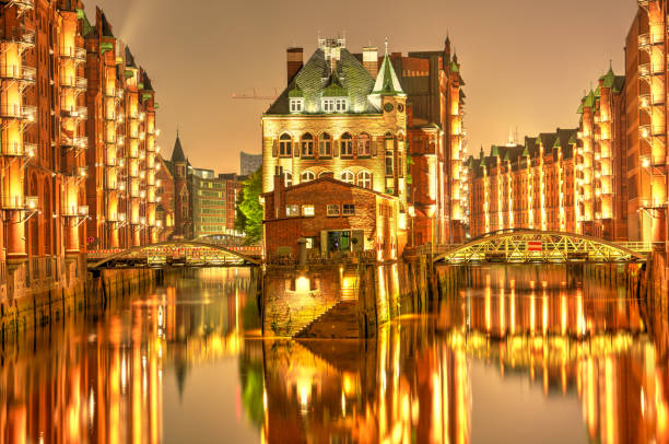 istock Old Speicherstadt in Hamburg, Germany 669406326