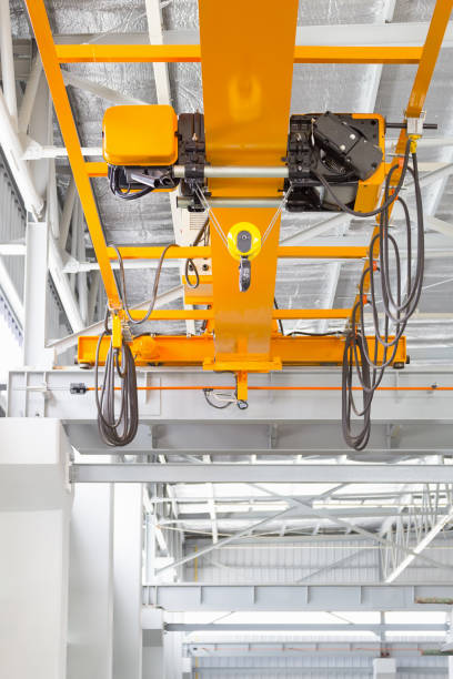 istock Overhead Crane Factory 669409484