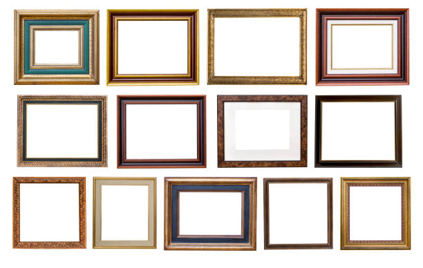 istock Vintage wooden frame 669413782