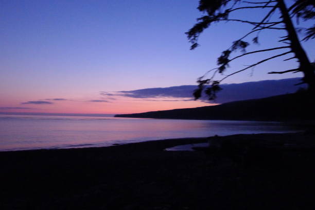 istock Sunset on Sombrio Beach, West coast, Canada 669422928