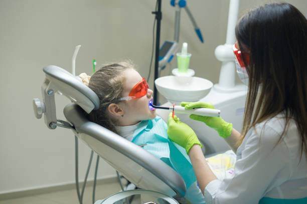 istock small girl patient at the dentist 669427070