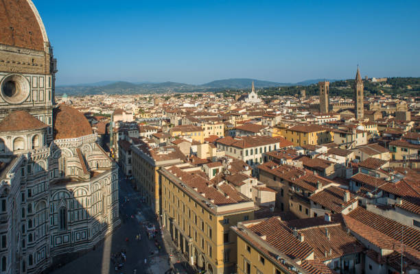 istock Beautiful panorama view over Florence, Italy 669427460