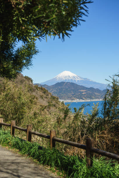 istock Mt. Fuji seen from the Satta Pass promenade 669434446