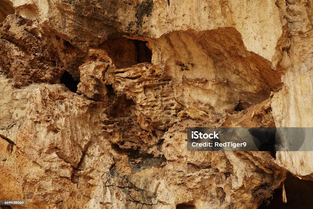 Empty Side Rocks Empty Natural Rock Wall Texture Stock Photo - Download Image Now ...