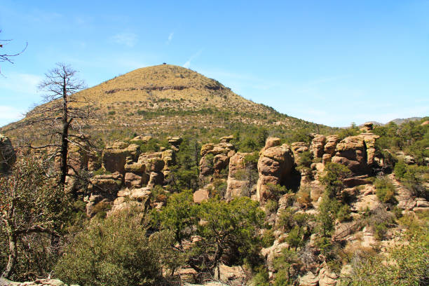 istock Hoodoo Formations in Chiricahua National Monument, Arizona 669444154