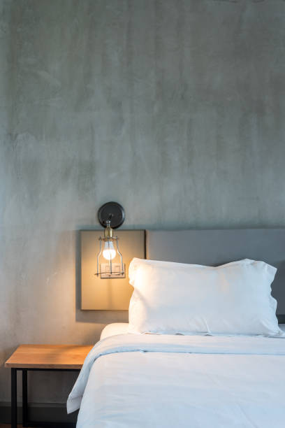 istock Modern bedroom interior design / home redecoration & renovation conceptual 669444676