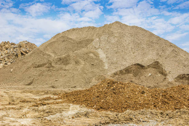 istock Piles of sand and stone 669449164