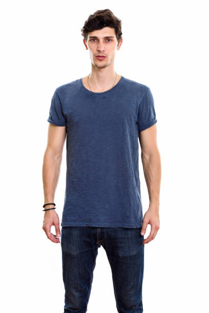 istock Studio shot of young handsome man standing 669459182