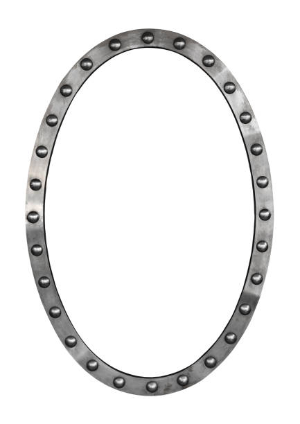 istock Vintage Retro old metal Picture Frame 669467604