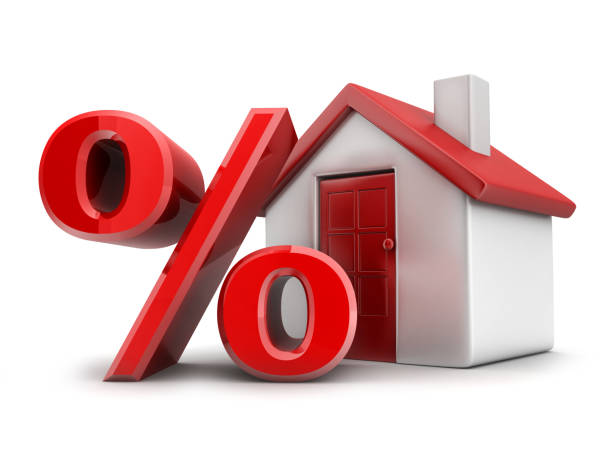 istock House red and sign percent 669480944
