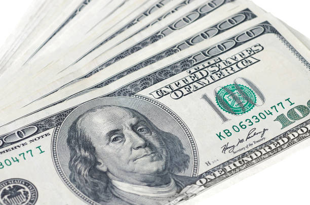 istock notes one hundred US dollars bills in closeup photo 669484412