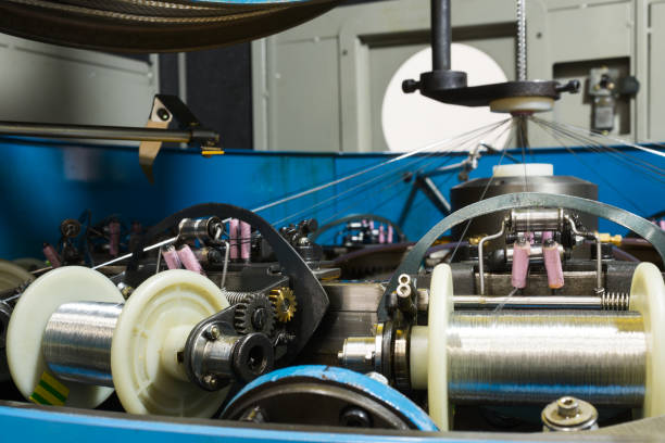 istock The mechanism of a braiding machine close-up 669484588