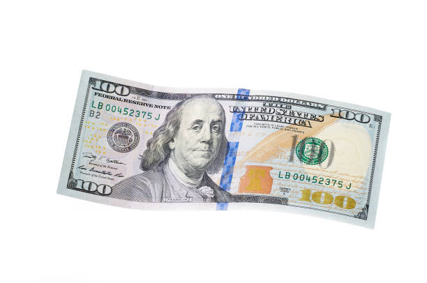 istock American One hundred dollar bill isolated. 669488312