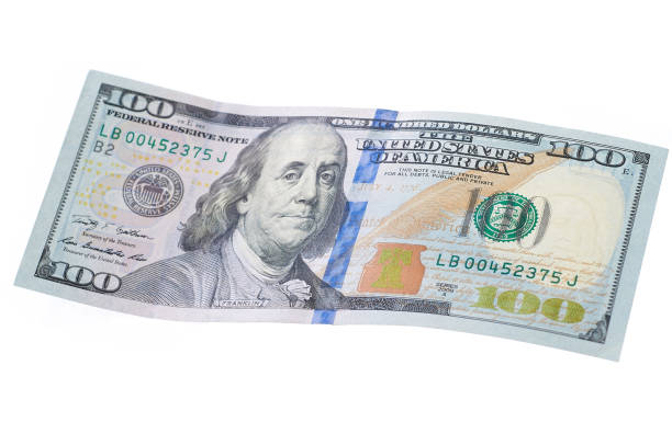 istock American One hundred dollar bill isolated. 669488464