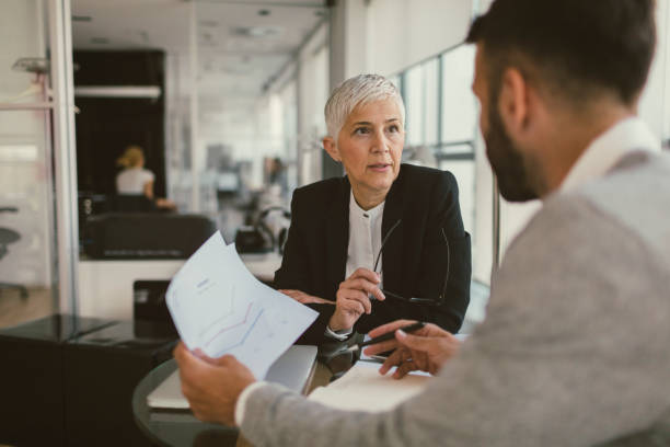 istock Business people on meeting 669488610