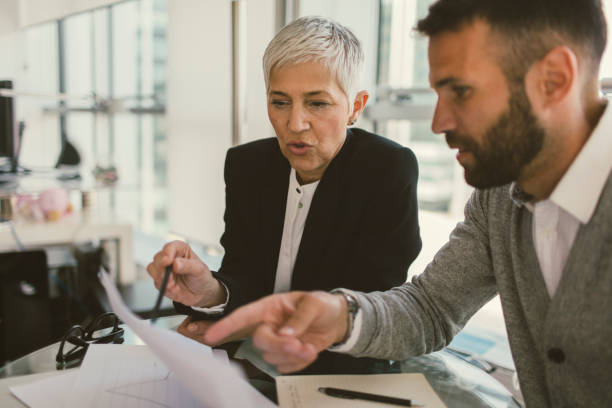 istock Business people on meeting 669488748