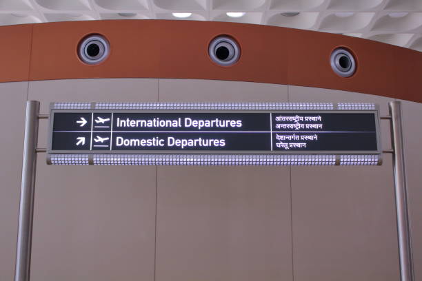 istock Sign in airport 669492664