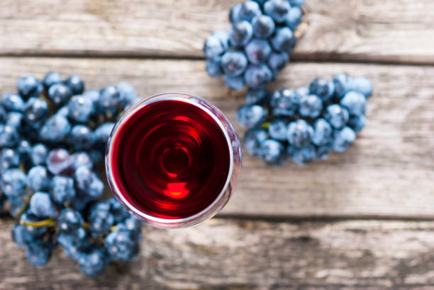 Cтоковое фото красное вино
