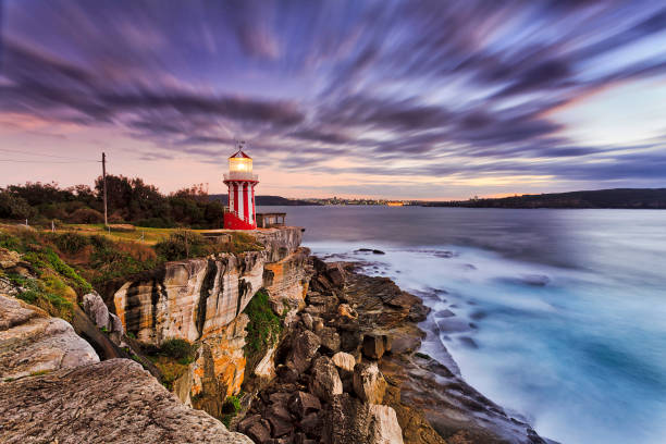 istock Sea SHead Lighhouse Cliff Rise 669505650