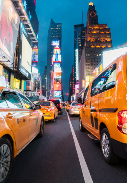 istock Yellow taxi cabs 669516602