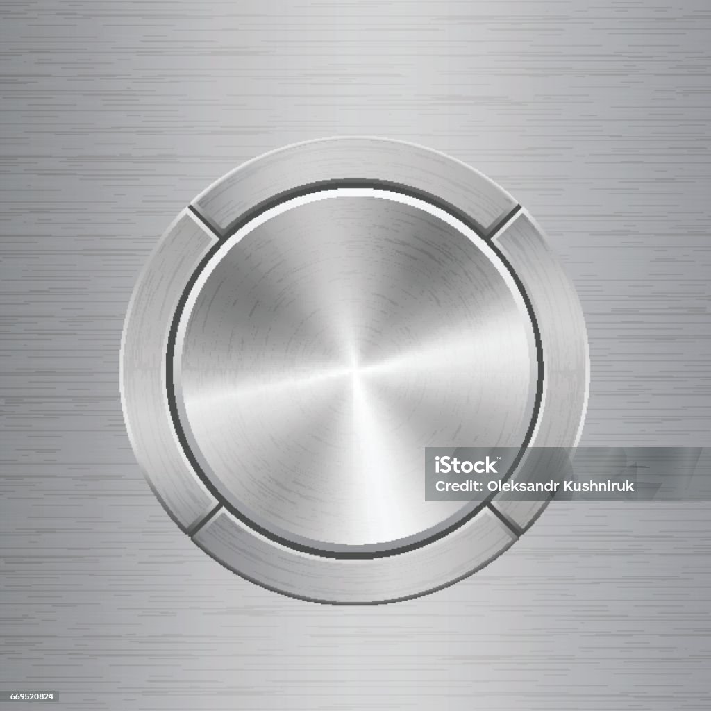 Button Panel Background Template For Audio Control Panel With Buttons Around Main Button Stock ...