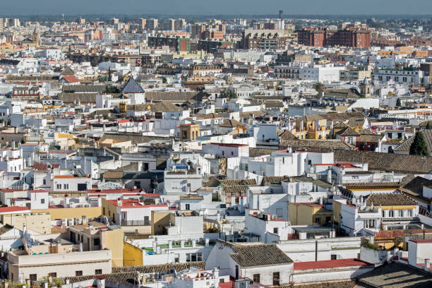 istock Elevated view of Seville, Spain 669526218