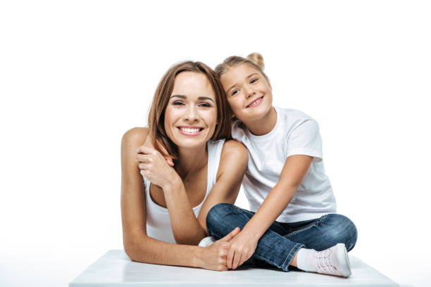 istock Smiling mother and daughter 669533820