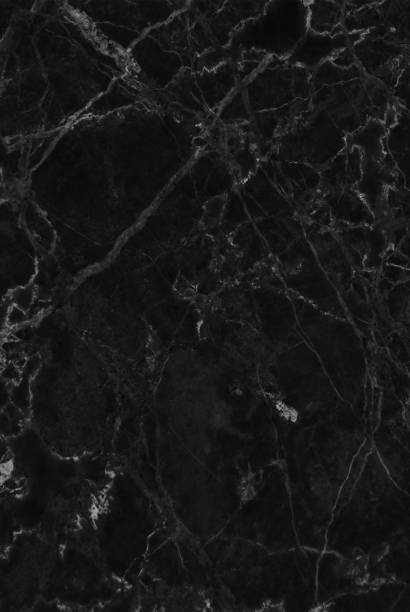 istock Black marble patterned texture background, Marble of Thailand. 669533856