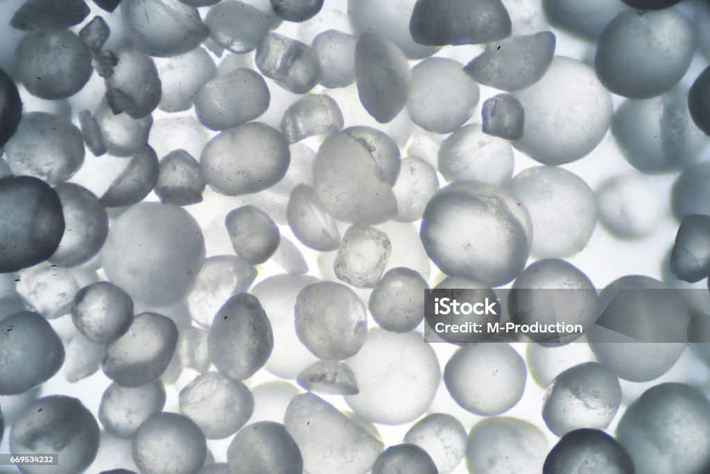 El mundo microscópico. Cristales de sal. - Foto de stock de Uva libre de derechos
