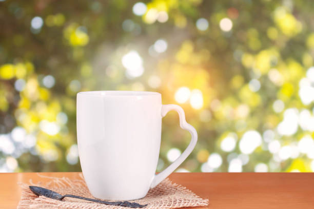 istock cup of coffee on wooden. 669534840