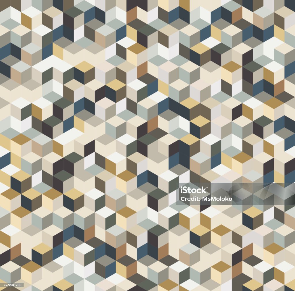 Irregular Diamond Pattern Vector Irregular Abstract Geometric Seamless Pattern With Hexagonal And ...