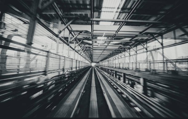 Modern pedestrian walkway