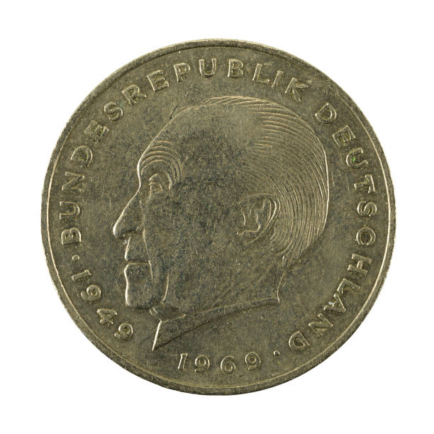 istock 2 german mark coin (1969) obverse isolated on white background 669546270