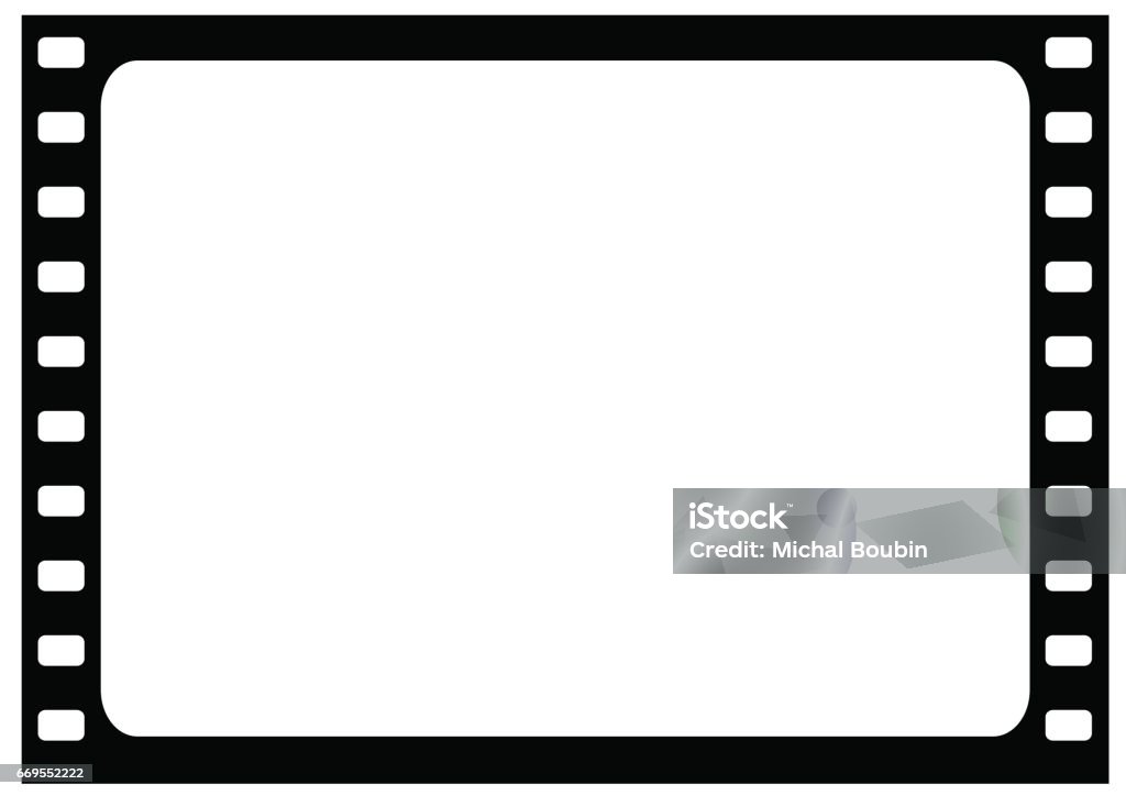Filmrectangle Frame Vector Film Frame Vector Stock Illustration - Download Image Now - Abstract ...
