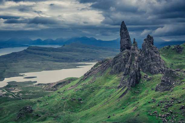 istock Old Man of Storr, Skye in summer 669555764
