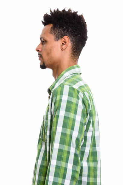 istock Profile view of young African man 669558540