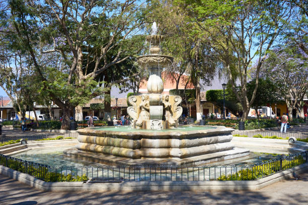 istock Central Park of Antigua Guatemal 669558714