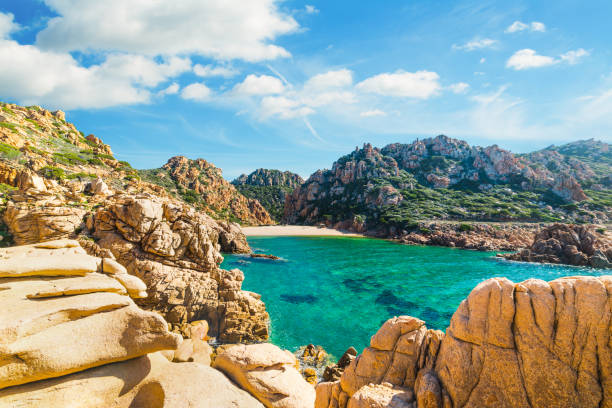 istock Li Cossi beach on Costa Paradiso 669569928